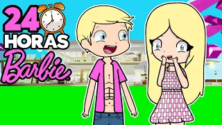 24 Horas siendo BARBIE y KEN en Brookhaven Roblox con Melina