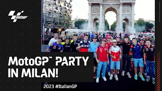 MotoGP™ puts Milan on fire! 🎉 🎶 🔥 | 2023 #ItalianGP