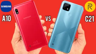 Realme C21 Vs Samsung Galaxy A10 Full Comparison | Which Phone Is Best In Budget 🔥