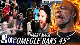 THIS IS IMPOSSIBLE! | Harry Mack Omegle Bars 45 (REACTION)