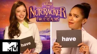 Disney’s The Nutcracker And The Four Realms Cast Play Never Have I Ever: Xmas Edition | MTV Movies