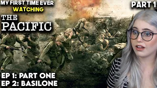 My First Time Watching The Pacific | Episodes 1&2 | Part 1 | Basilone