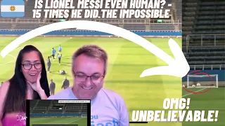 🇩🇰NielsensTV2 REACTS TO 🇦🇷 Is Lionel Messi Even Human? - 15 Times He Did The Impossible - HD😱
