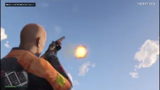 Shooting proximity mines with ALMOST Every type of gun in gta 5