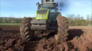 Semis de céréales 2015 [GoPro] Claas Celtis 456 / Maschio Gaspardo / Sulky