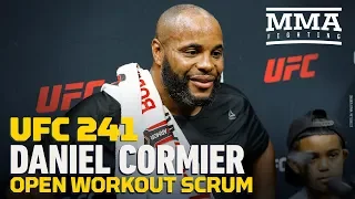 UFC 241: Daniel Cormier Open Workout Media Scrum - MMA Fighting