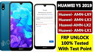 HUAWEI Y5 2019 FRP Unlock | Huawei AMN-LX9 AMN-LX1 AMN-LX2 AMN-LX3 Frp Google Account Remove