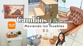 ✅CAMBIOS EN LA CASA, NUEVO SOFÁ, EMBELLECIENDO EL BAÑO CON TEMU