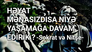 HƏYAT MƏNASIZDISA NİYƏ YAŞAMAĞA DAVAM EDİRİK ? BİZİ YAŞATDIRAN ÖZÜMÜZÜK YA YOX ?