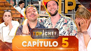 TOP CHEF VIP CHILE 👨‍🍳🥩 CAPÍTULO 5 🤩 REACT con Gallina y Pipe Sánchez 📺