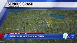 Deadly crash in Cayuga County