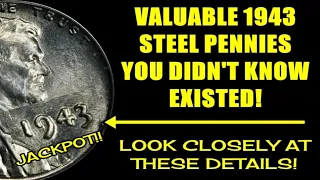 Collectors Seeking 1943 Lincoln Steel Penny Varieties NOW! - Guaranteed $1,000+ Values!