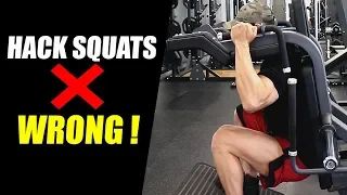 HACK SQUATS- 5 Deadly Mistakes (बचा लो अपने दोस्तों को)