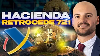 ⚠️ Hacienda Retrocede en el 721! Las Criptos en Wallets NO se Tienen Que Informar!