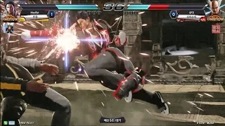 [Twitch TEKKEN CRASH] 테켄 크래쉬 예선D조 1경기 : Madfist vs 삼대 -EsportsTV