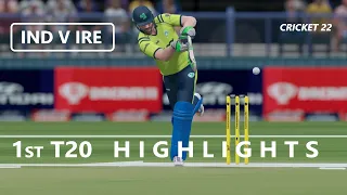 IND vs IRE 1st T20 Highlights 2023 | India vs Ireland 1st T20, Highlights 2023 | Cricket 22