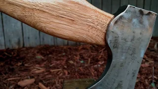 Part 2: Axe handle build with hand tools only