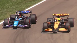 F1 Imola GP 2024 Saturday Action & V6 Pure Sounds- Red Bull RB20, Mercedes W13 & More