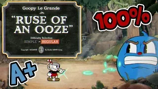 Cuphead - Ruse of An Ooze A+ 100% - Boss Fight