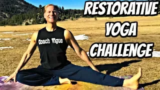 Day 2 - Beginner Hip Stretches | Restorative Yoga with Sean Vigue Fitness