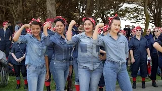 Watch a Thousand Rosie the Riveters Set a World Record in Richmond | KQED Arts