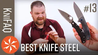 KnifeCenter FAQ #13: What is the Best Knife Steel? + Field Sharpeners, Left-Handed Knives and More!