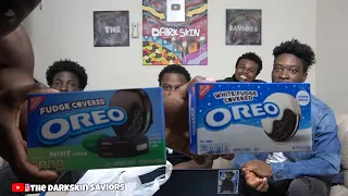 OREO FUDGE COVERED COOKIES TASTE TEST!