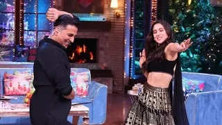 Akshay Kumar - Sara doing Masti At Kapil Sharma Show | Atrangi re Promotions