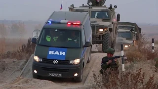 Гуманитарный конвой! Российская военная полиция сопроводила мирные грузы на учениях в Казахстане