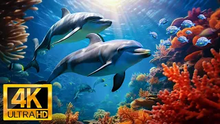 Aquarium 4K Video ULTRA HD - Stunning 4K Underwater Footage - Marine Life with Relaxing Music