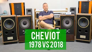 Tannoy CHEVIOT: 1978 vs 2018