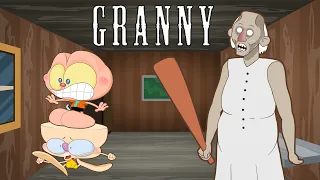 Mongo e Drongo Encontram a Granny - Desenho animado com Granny a vovó do mal.