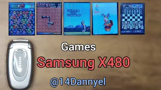 Samsung X480 Games / Jogos Clássicos / BubbleSmile / Fun2link / MobileChess /Ultimate Golf Challenge