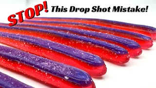 Don’t Make This Mistake! Drop Shot Leader Length Is Critical To Your Fishing Success!