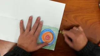 2D Kandinsky Concentric Circle Instructions with Miss Elza