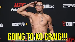 Caio Borralho On Fighting In Brazil, Fighting Nerds Representing, Craig Will Pull Guard | UFC 301