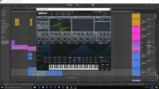 How to make dark psytrance lead with serum.