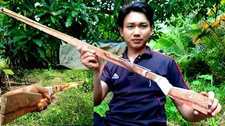 Chế Tạo Dụng Cụ Săn Bắn Truyền Thống | Arrow Guns | Hữu Phước Vlogs