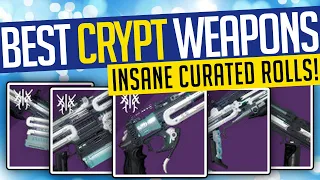 Destiny 2 | BEST RAID WEAPONS! Top 5 MUST HAVE Deep Stone Crypt Weapons! - Beyond Light