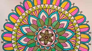 #mandalaart #colorart #mandalaartforbeginners #mandalacolor #viralvideo