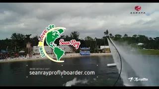 Sean Ray battle for TOP 4 - Pro Watercross Flyboard World championship Naples 2017