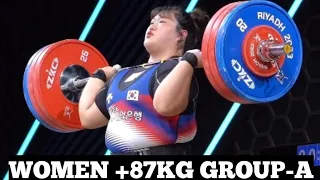 2023 IWF World Weightlifting Championship Riyadh Women +87Kg Group-A