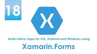 18. عرض الصفحات على شكل Gallery باستعمال CarouselPage في Xamarin.Forms