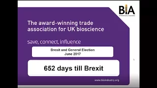 BIA General Election and Brexit Briefing Webinar - June 2017