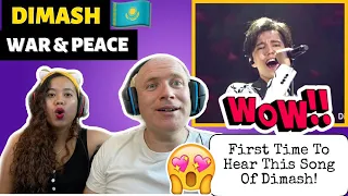 DIMASH - WAR AND PEACE | Димаш Кудайберген - Война и мир | REACTION!🇰🇿