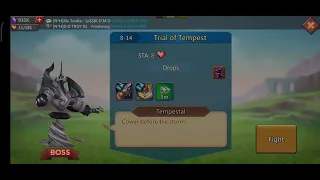 LORDS MOBILE | NORMAL 8-14 Trial of Tempest AUTO