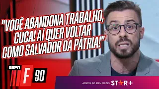 FACINCANI SE REVOLTA COM 'DECLARAÇÃO RECALCADA' DE CUCA SOBRE ABEL: 'HIPÓCRITA!' | #F90br (15/08)