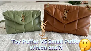 Saint Laurent Toy Puffer VS Small puffer|watch before you buy‼️