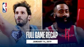 Full Game Recap: Grizzlies vs Rockets | James Harden Goes Off For 57 Points