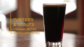 What are porters and stouts?